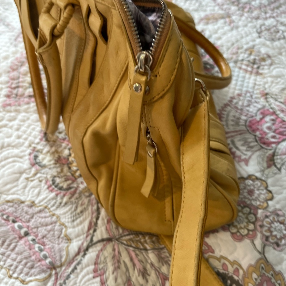 Junior Drake pleated handbag - Picture 3 of 9